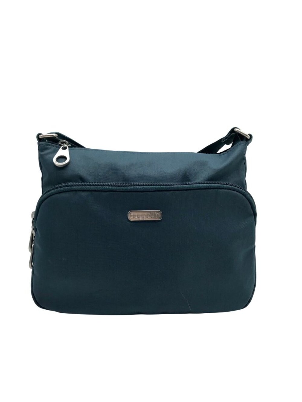 Bagallini Blue Nylon Travel Crossbody Bag